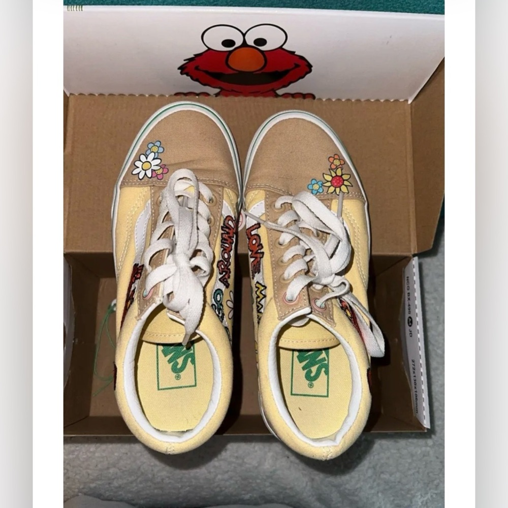 Sesame Street Old school vans.